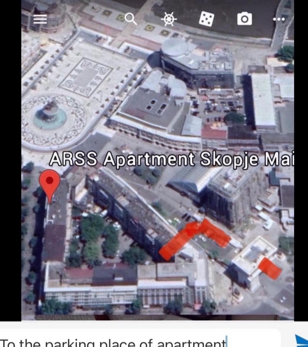 Arss Apartment Skopje Main Square Εξωτερικό φωτογραφία